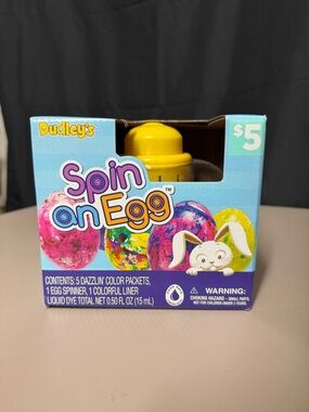 Spin an Egg Egg Spinner Kit - Yellow